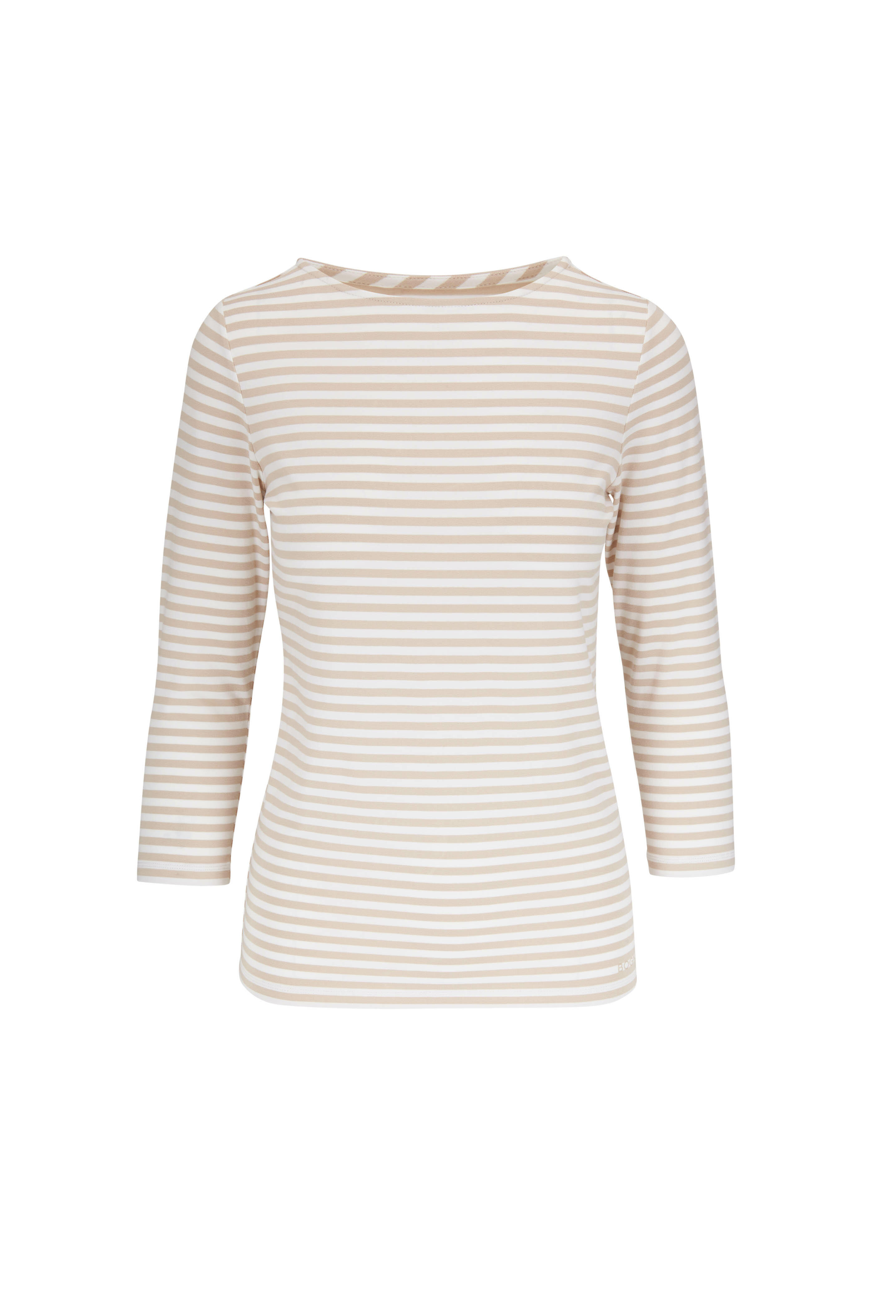 Bogner - Louna Ginger Striped Top | Mitchell Stores