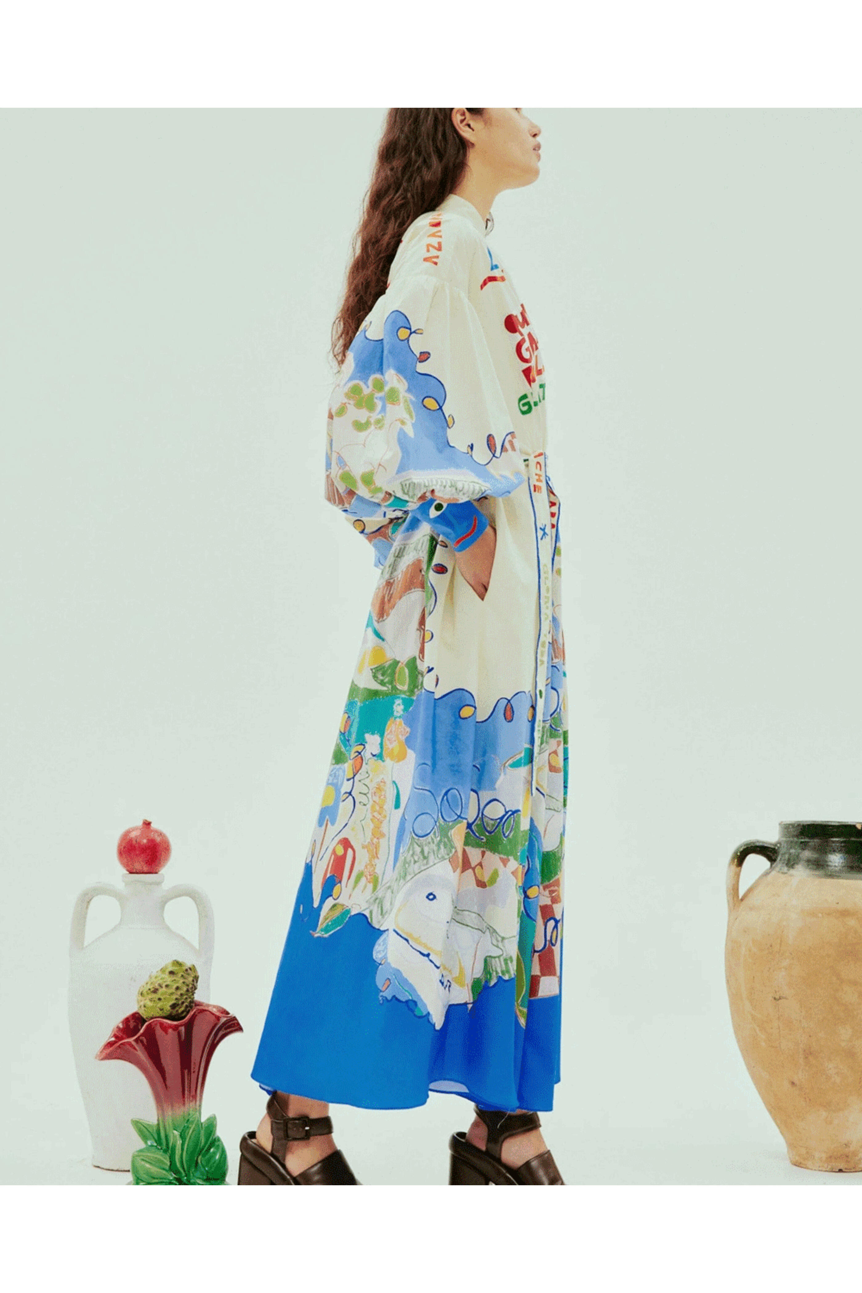 Alémais - Multi Nadia Shirtdress