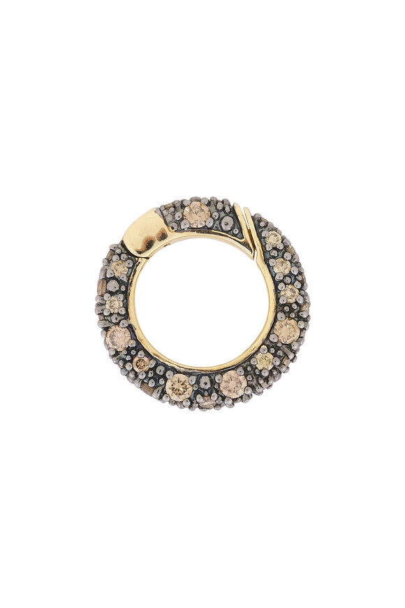 Lucy Delius 14k Yellow Gold Diamond Connection Pendant