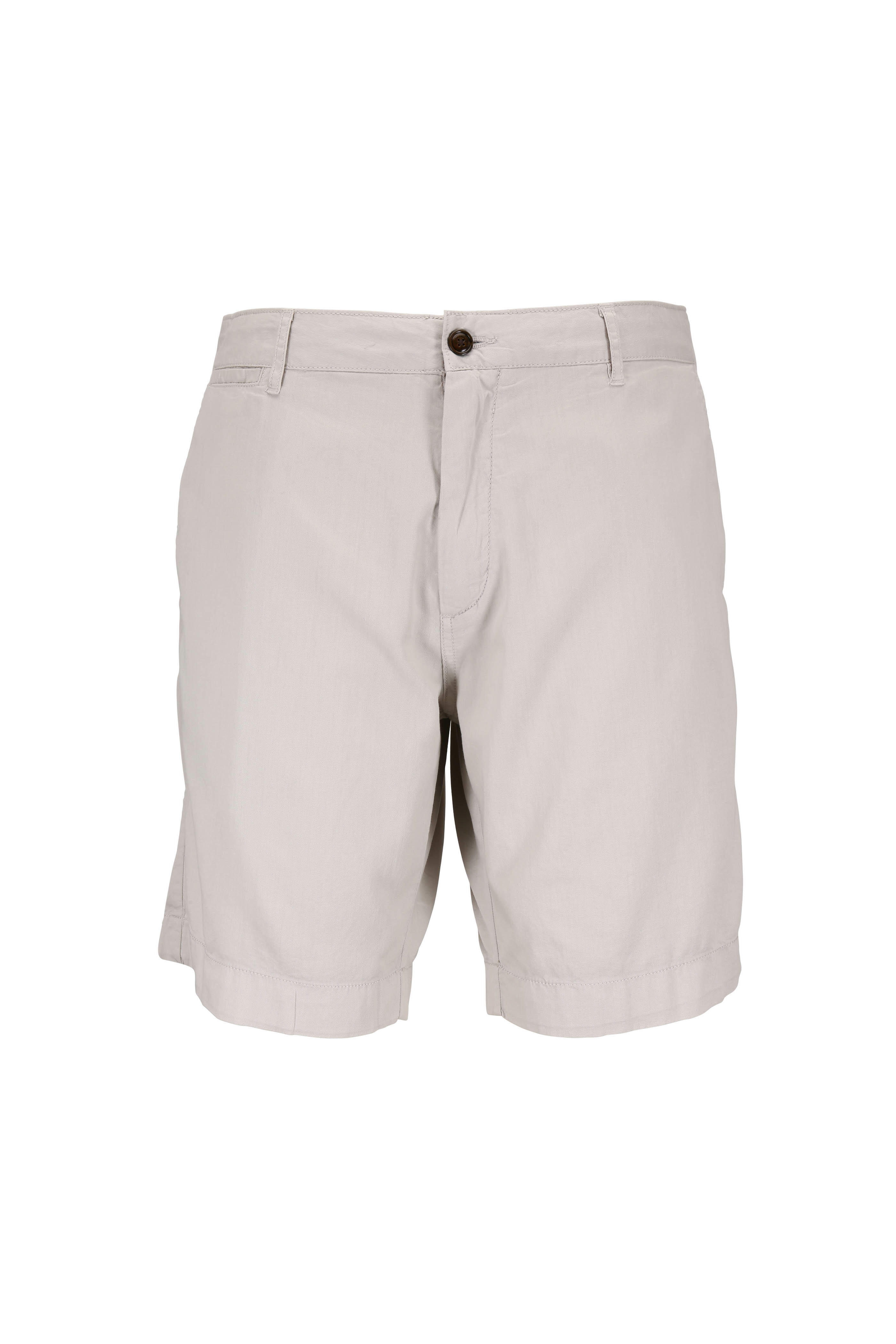 Faherty Brand - Harbor Stone Stretch Cotton Shorts