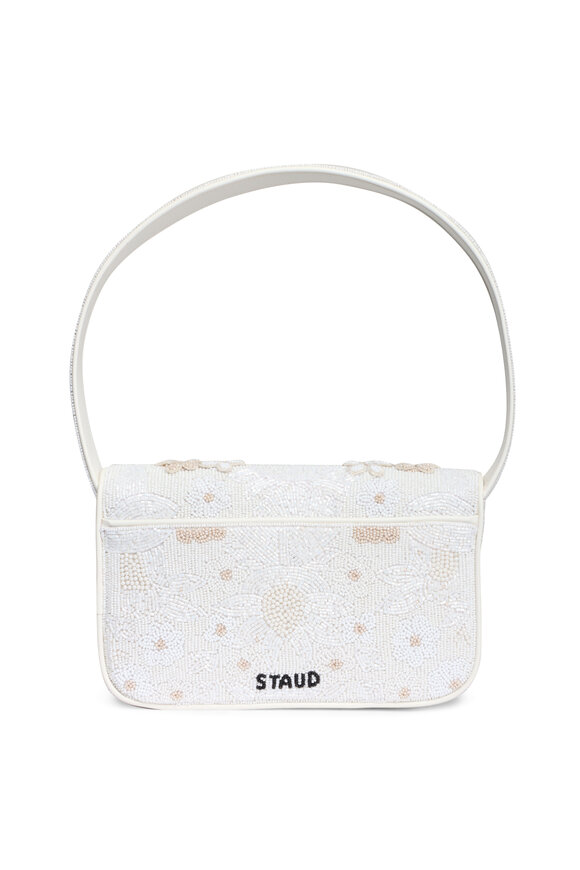 Staud Tommy Beaded Garden Party Shoulder Bag - view 2
