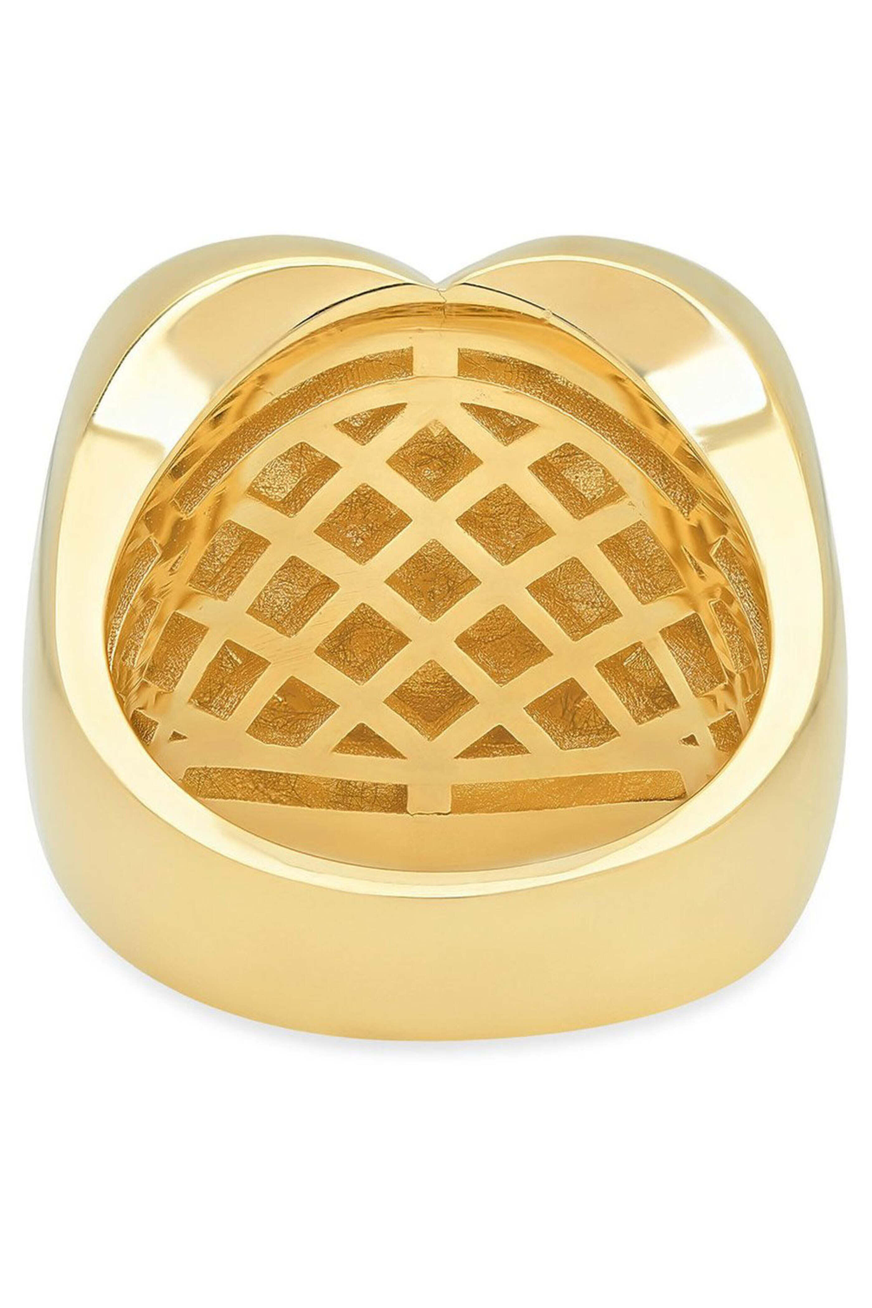 Established - Flat Heart Surface Ring