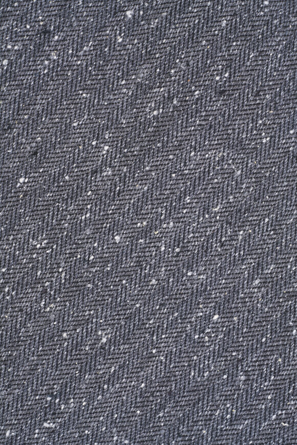 Eton - Gray Herringbone Necktie