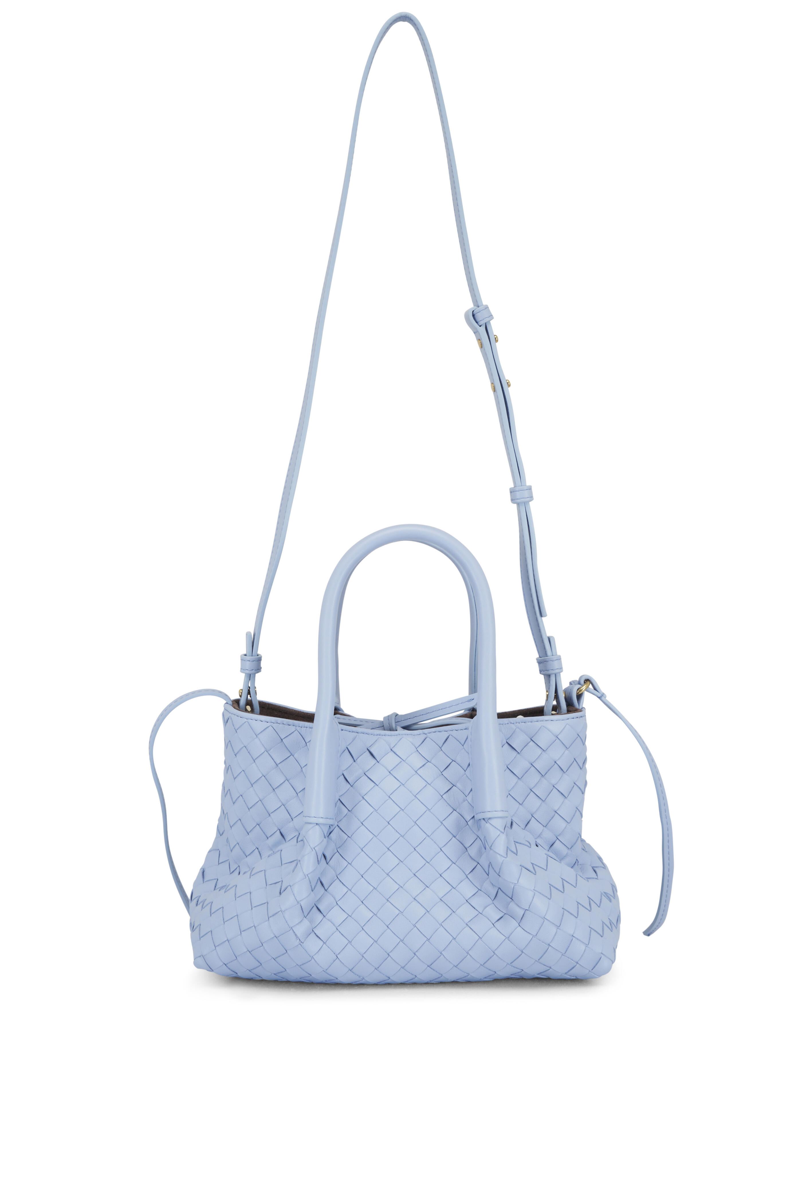 Bottega Veneta - Small Pinacoteca Lunar & Fondant Top Handle Bag Bottega Veneta - Small Pinacoteca Lunar & Fondant Top Handle Bag