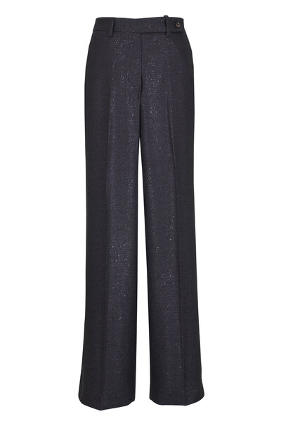 パンツ GIORGIO ARMANI BEIGE SILK PANT Vintage Giorgio Armani Silk Pants - W30 — Wornable