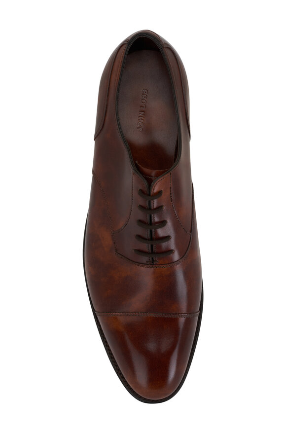 John Lobb - Tauton Brown Leather Dress Shoe