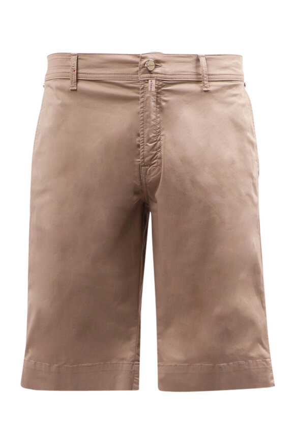 ROLAROLA★大人気★LACE BERMUDA PANTS♪ Loro Piana - Red Hibiscus Print Linen Shorts | Mitchell Stores