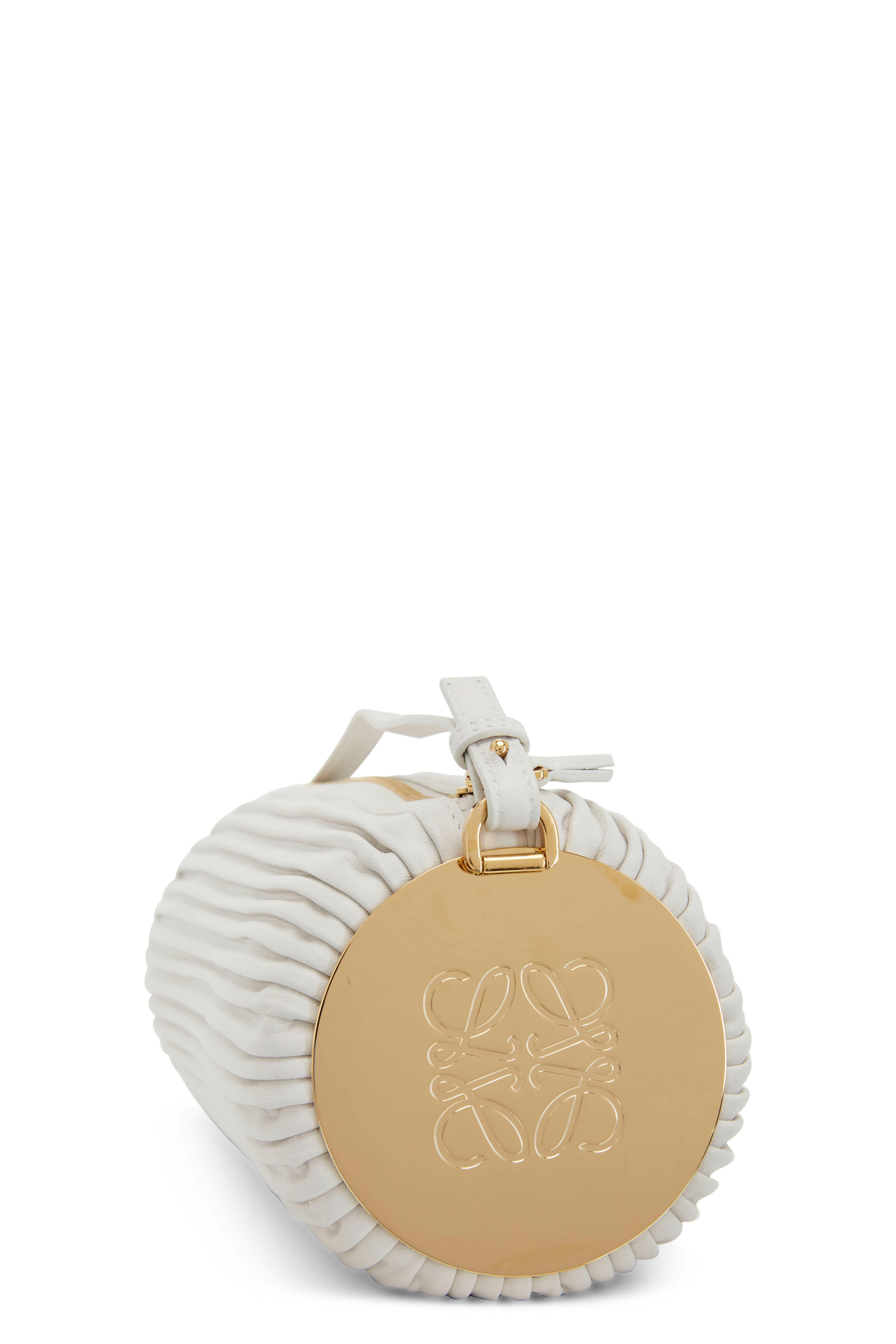 Loewe - Bracelet Soft White Leather Pouch Bag