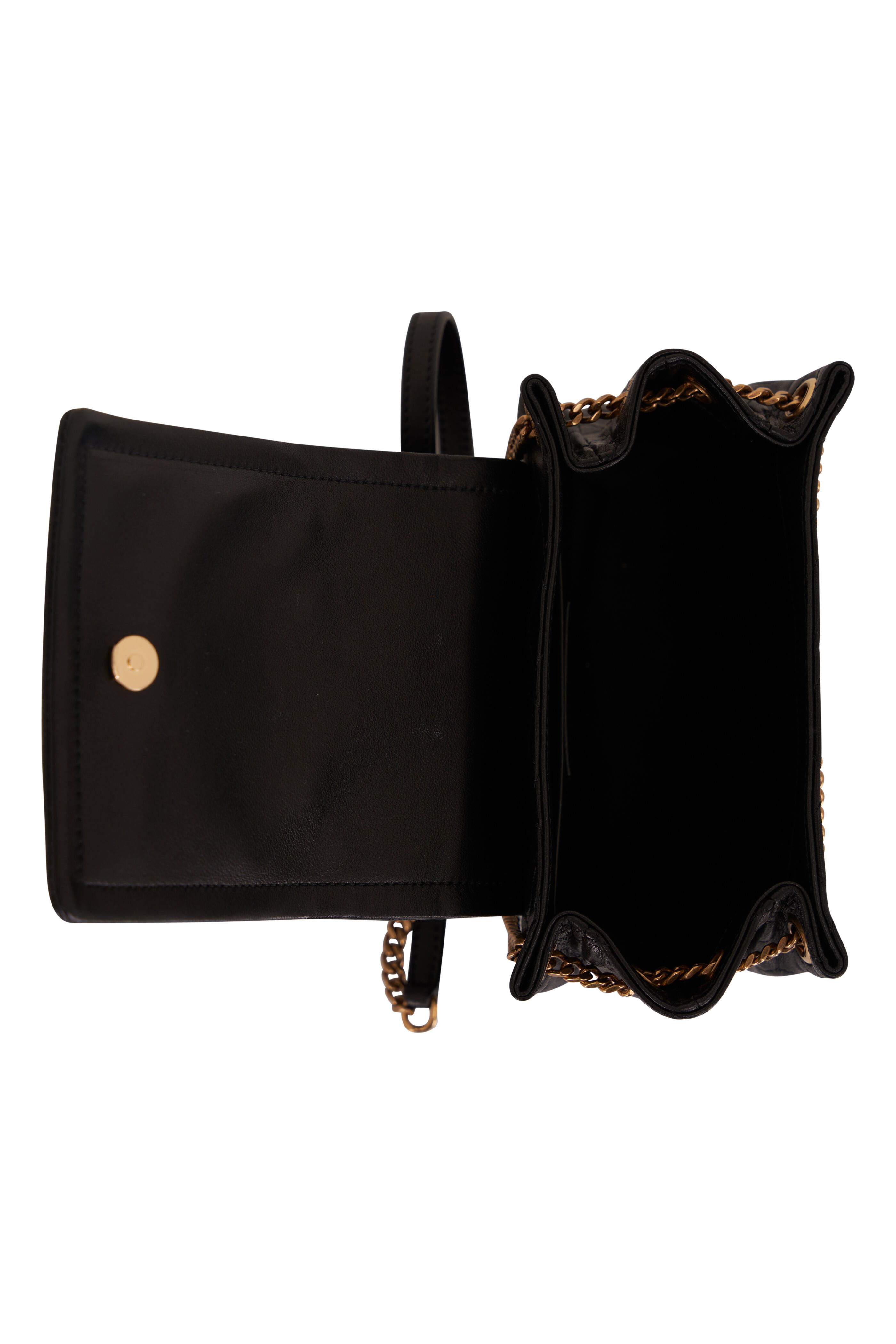 Saint Laurent - Mini Nolita Black Leather Crossbody Bag