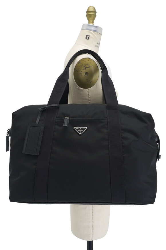 Prada - Black Nylon Duffle Bag