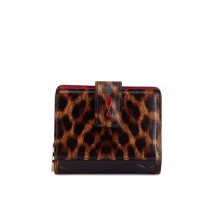 Women's Leopard Print Leather Wallet by Dolce & Gabbana