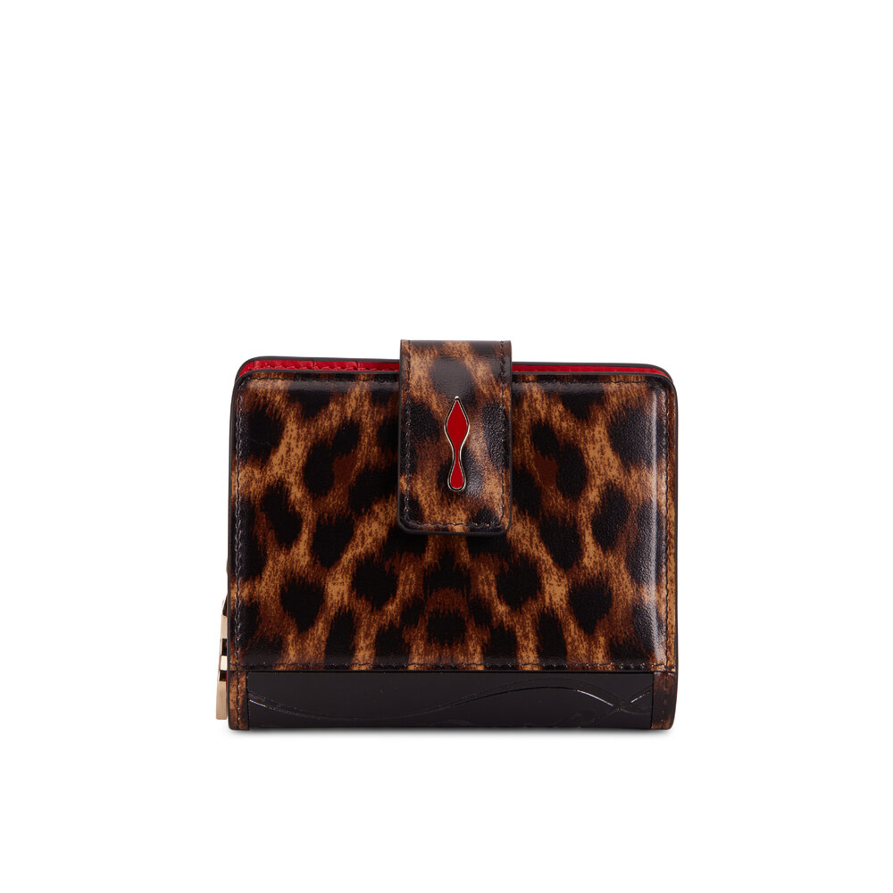 Christian Louboutin - Paloma Brown Leopard Print Leather Small