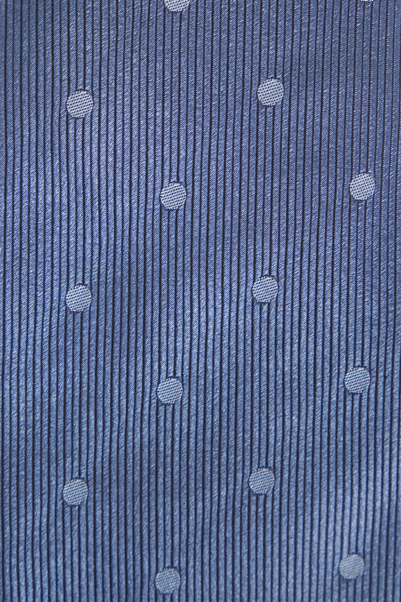 Tom Ford Slate Blue Dot Silk Necktie - view 2