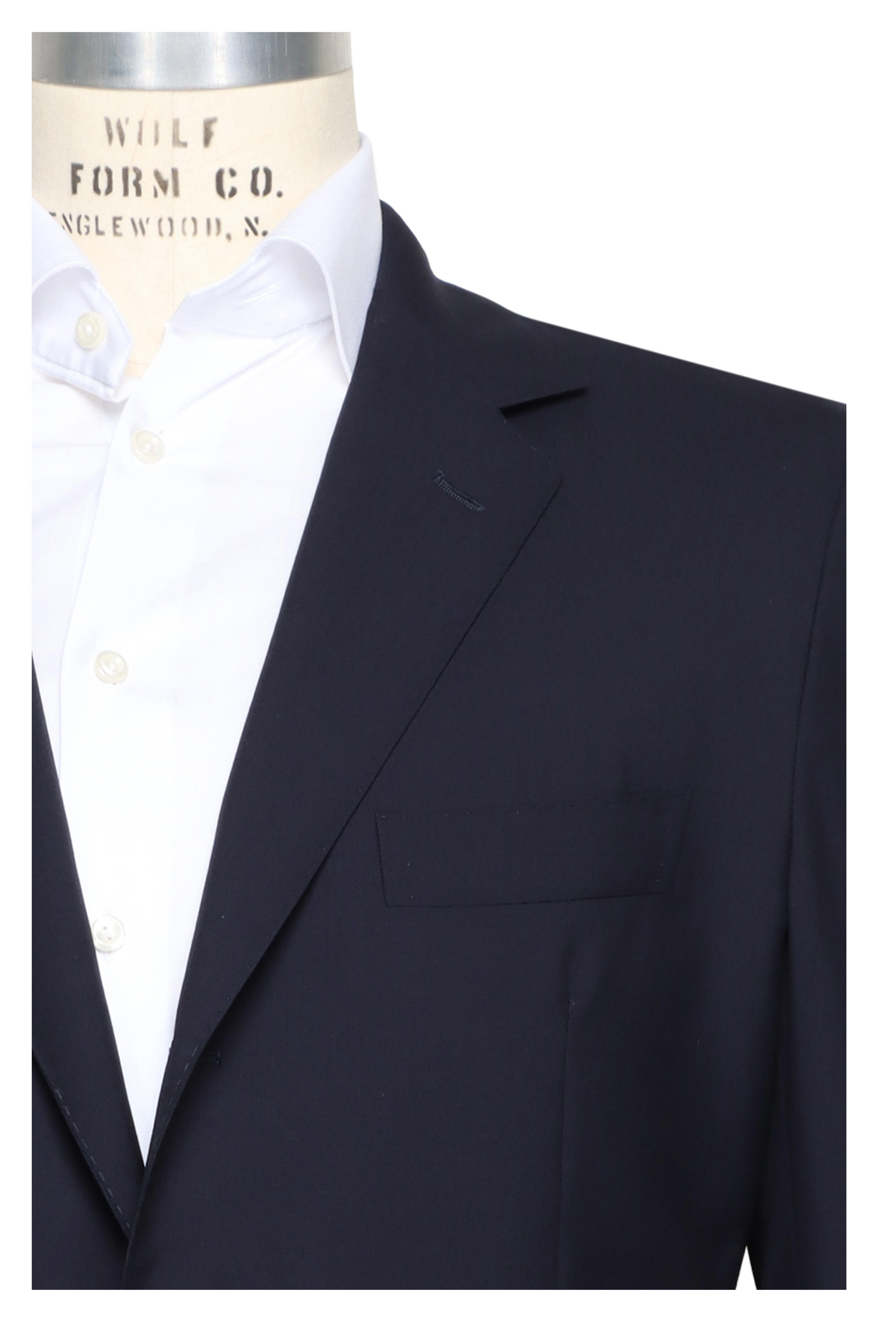 Sartorio - Navy Blue Wool Suit