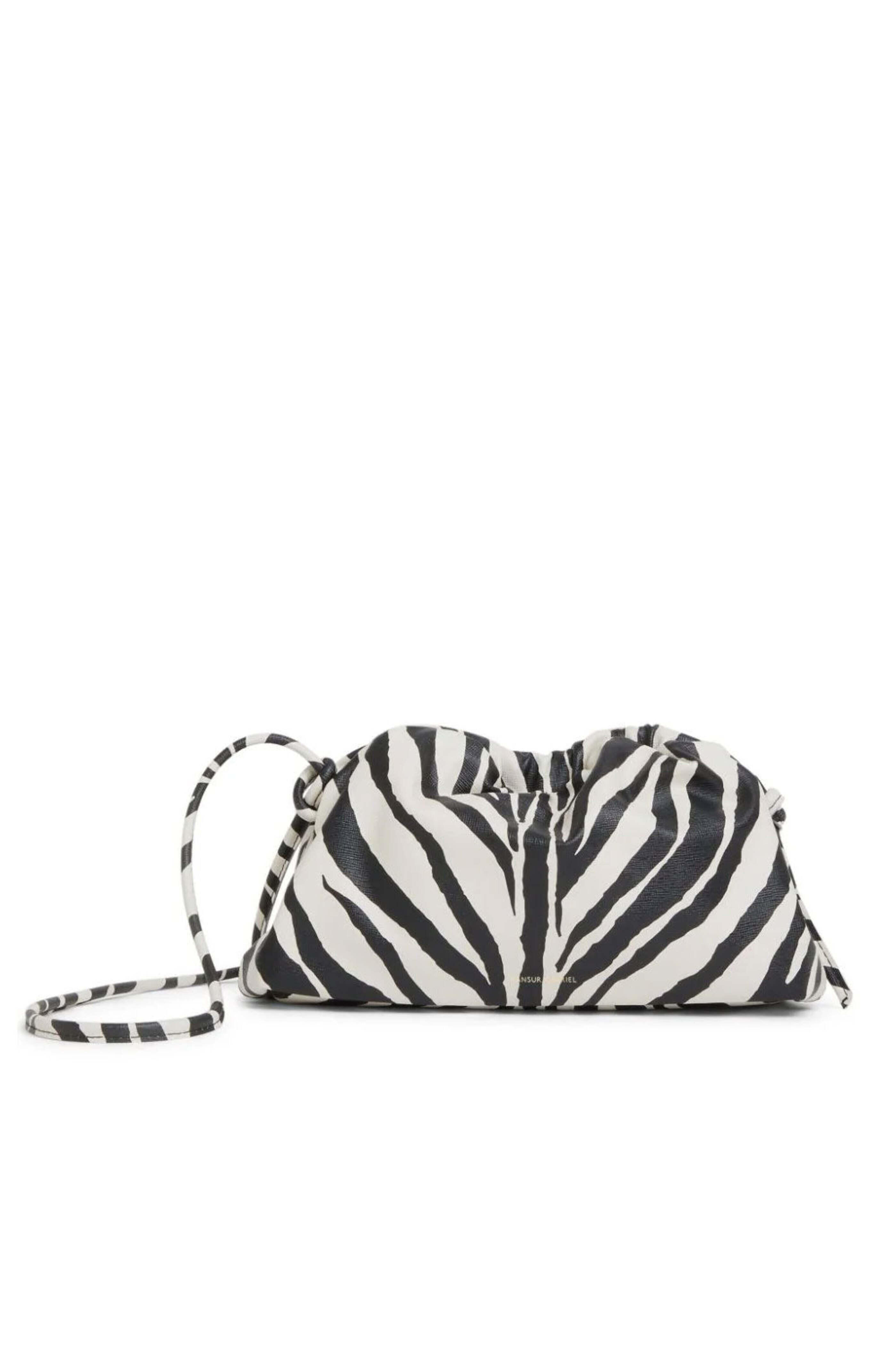 Mansur Gavriel - Cloud Clutch in Zebra | Mitchell Stores