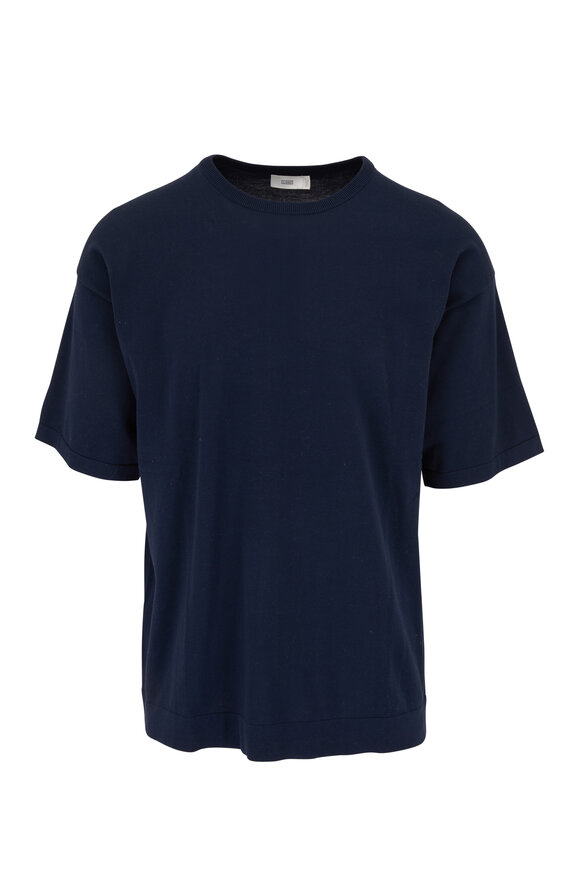 Closed - Navy Cotton T-Shirt