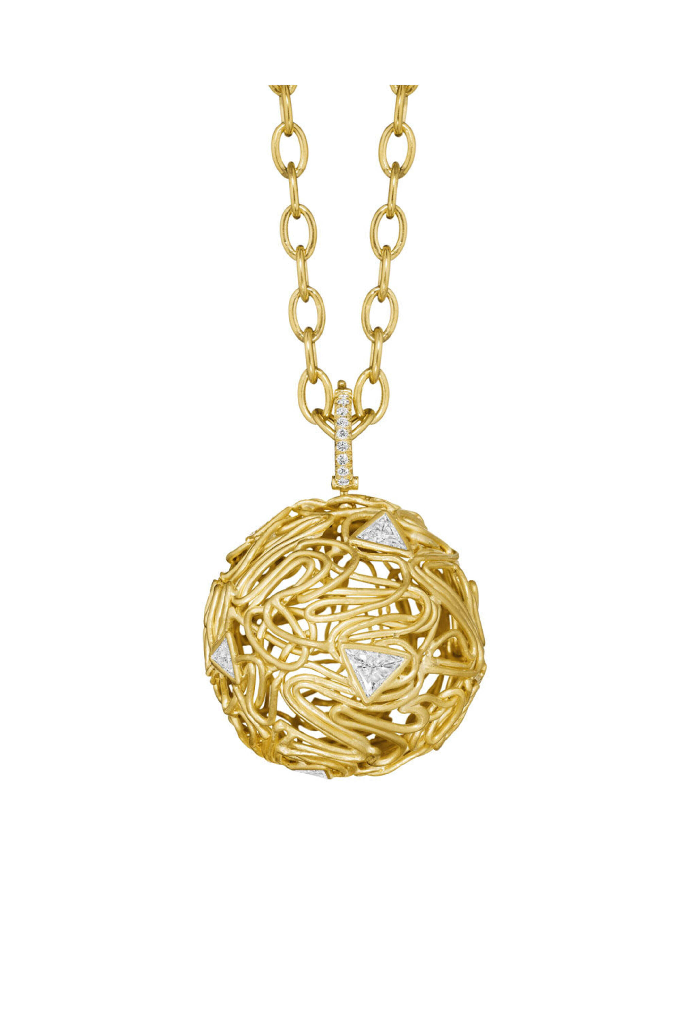 Susan Gordon Jewelry - Graffiti Spinning Globe