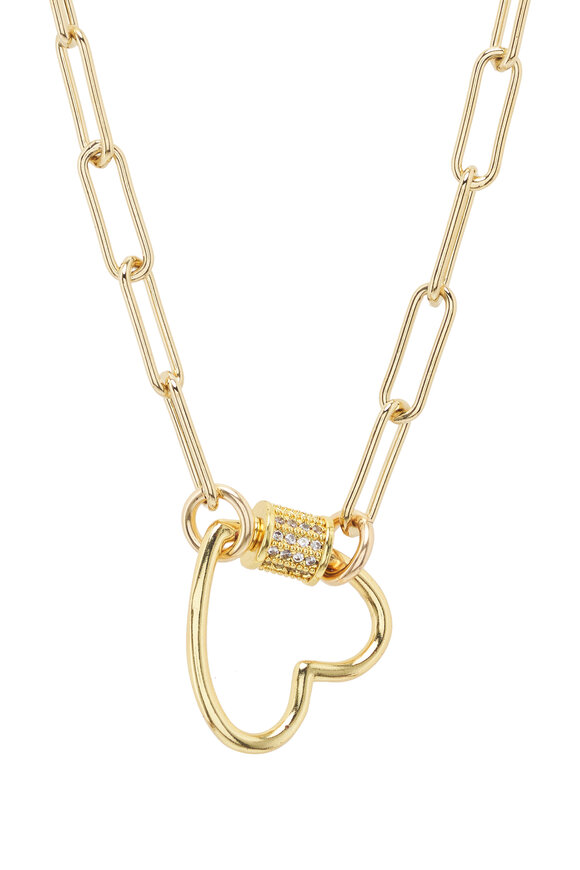 Cristina V. - Small Heart Chain Necklace