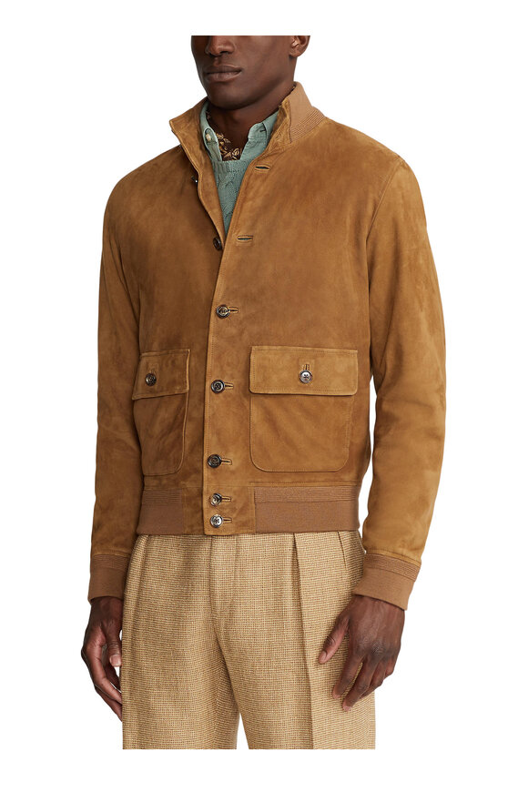 Ralph Lauren Purple Label - Hayworth Suede Jacket