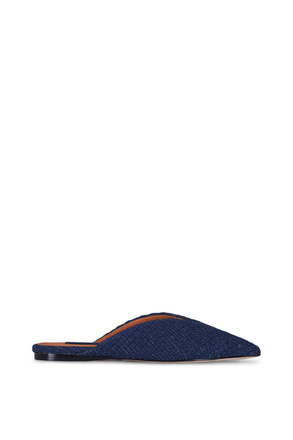 Naghedi Strada Denim Blue Mule - view 3