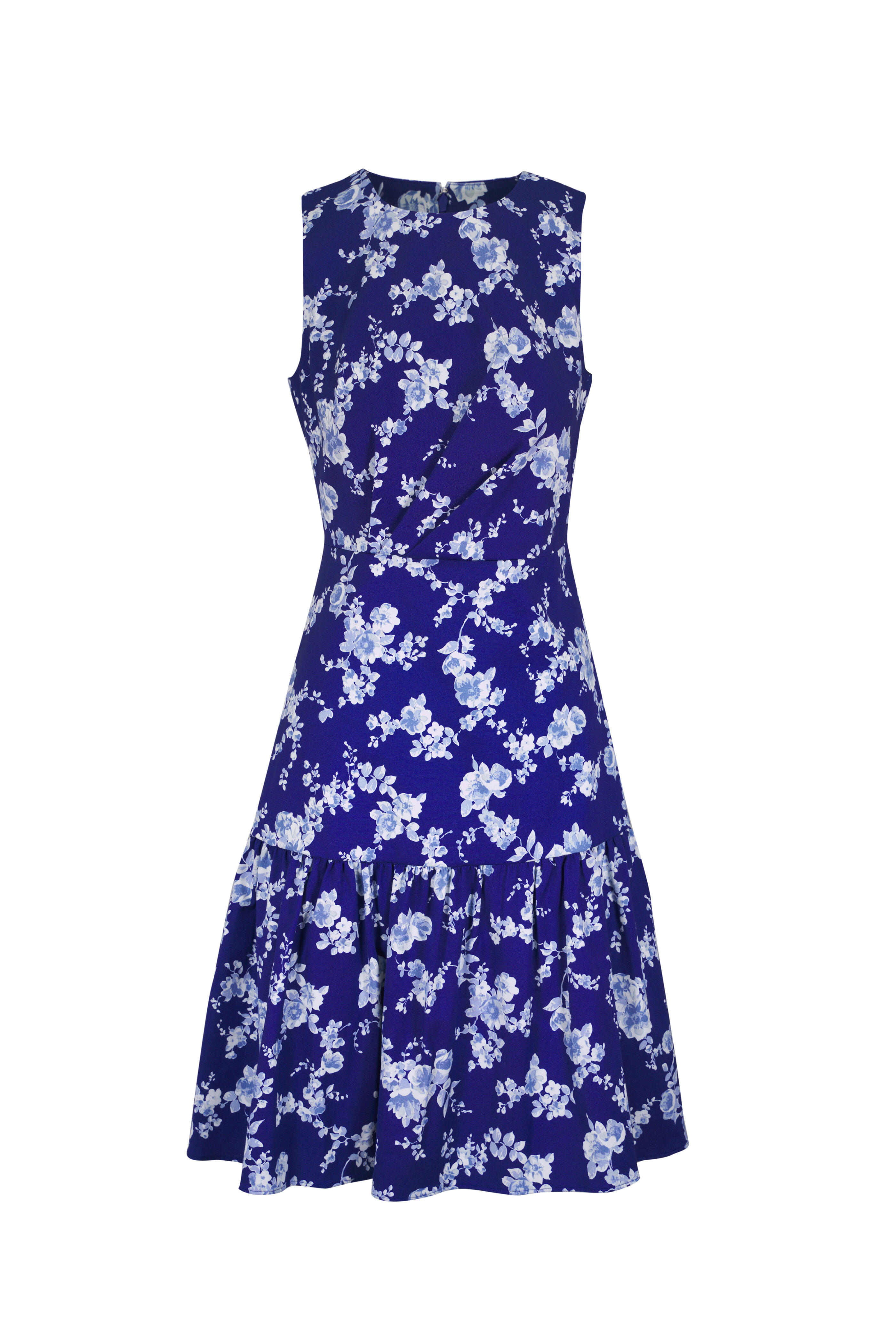 Carolina Herrera - Nautilus Multi Floral Print Dress