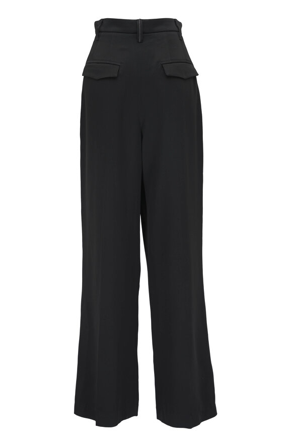 Brunello Cucinelli - Black Evening Pleated Pant