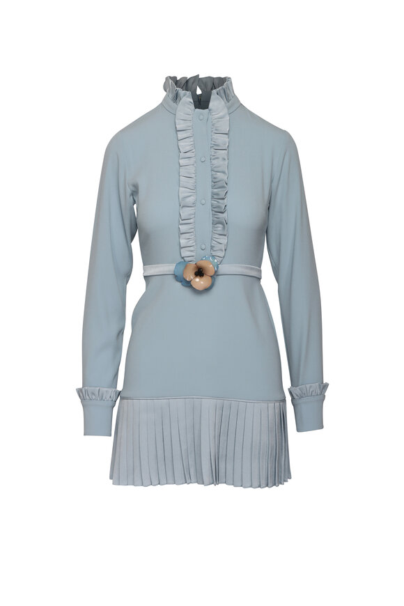 Alexis Romina Haze Blue Mini Dress