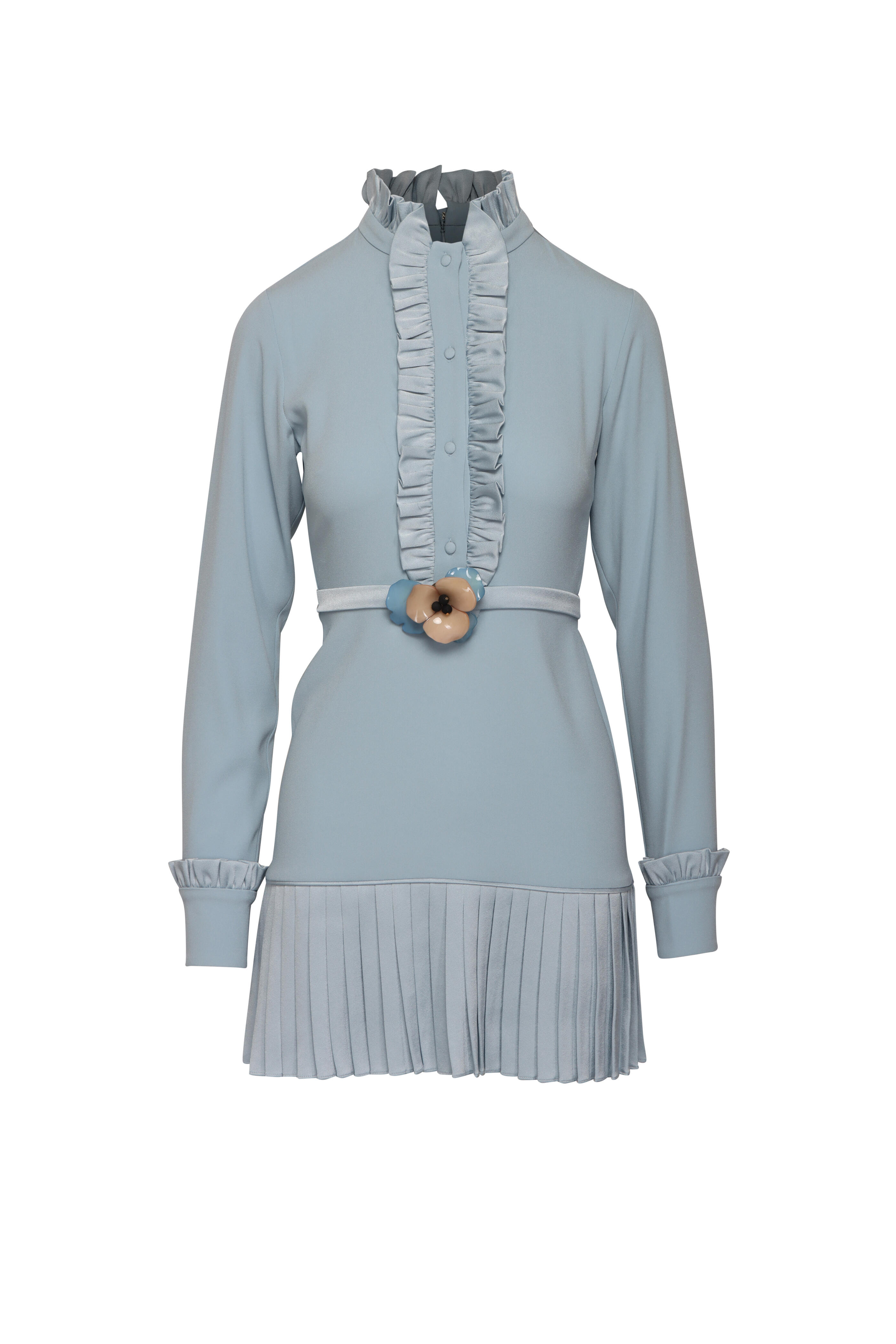 Alexis - Romina Haze Blue Mini Dress