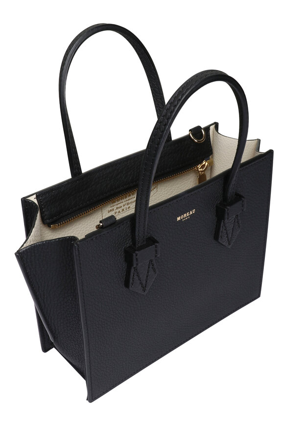 Moreau Paris Mini Black Bregancon Stand Up Top Handle - view 4