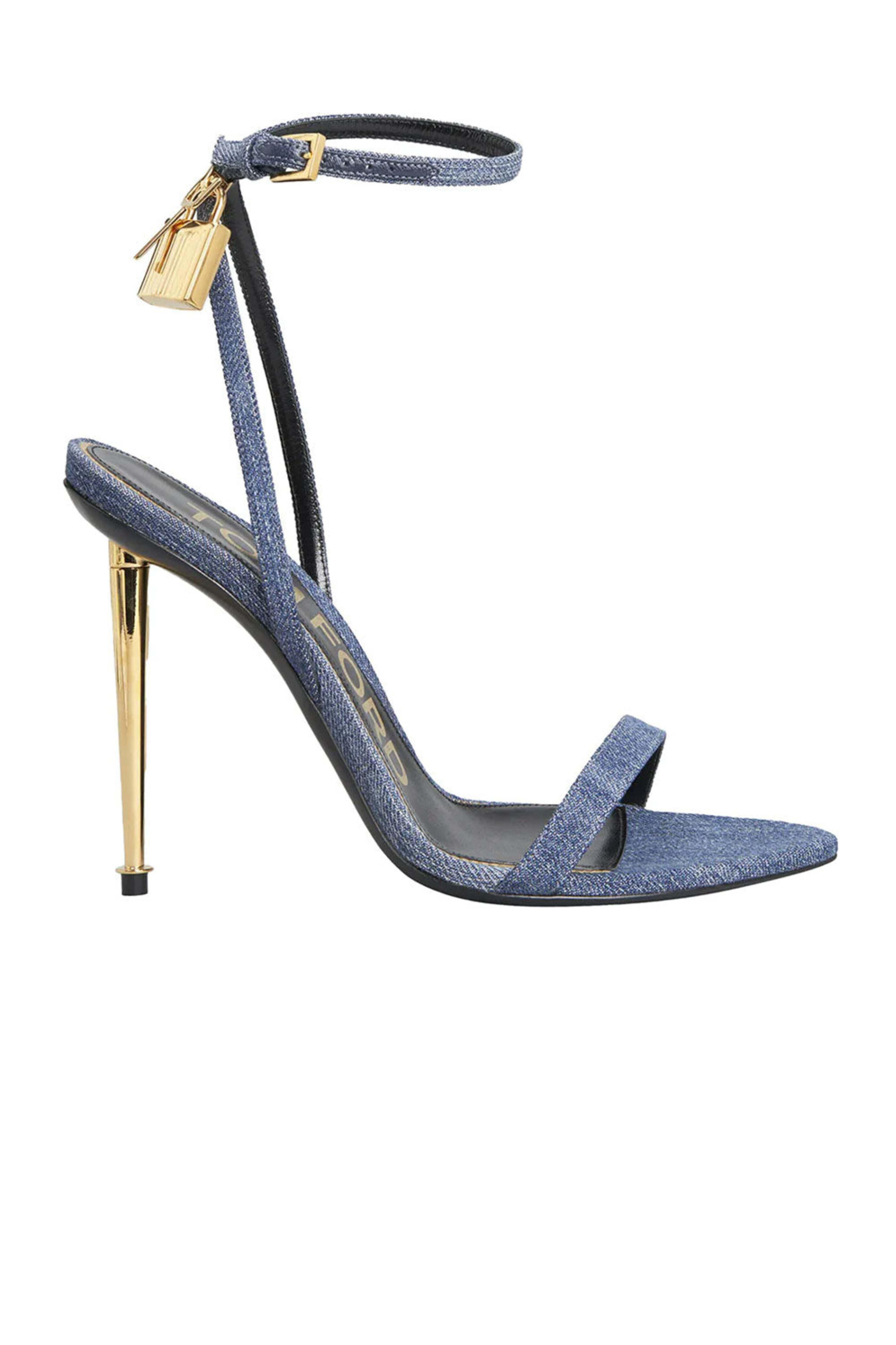 Tom Ford - Lock and Key 85mm Sandal in Denim