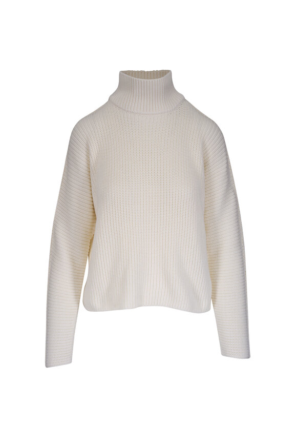 Frank & Eileen Montecito Ivory Turtleneck Sweater
