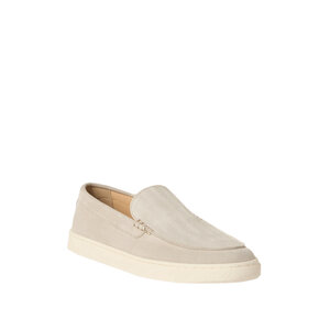 Brunello Cucinelli - Hybrid Venetian Suede Loafer in Beige