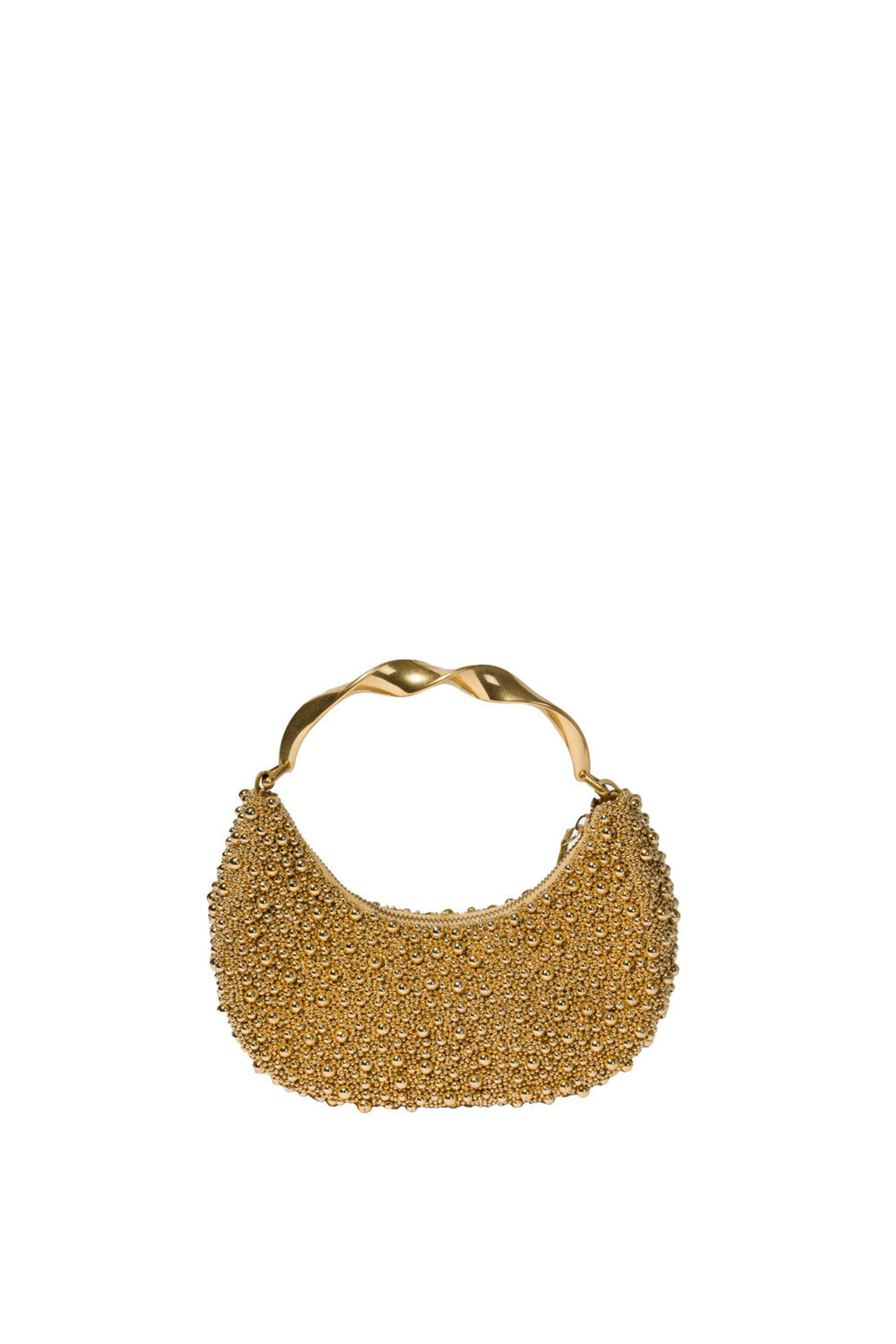 Simkhai - Evelyn Crescent Bag in Gold
