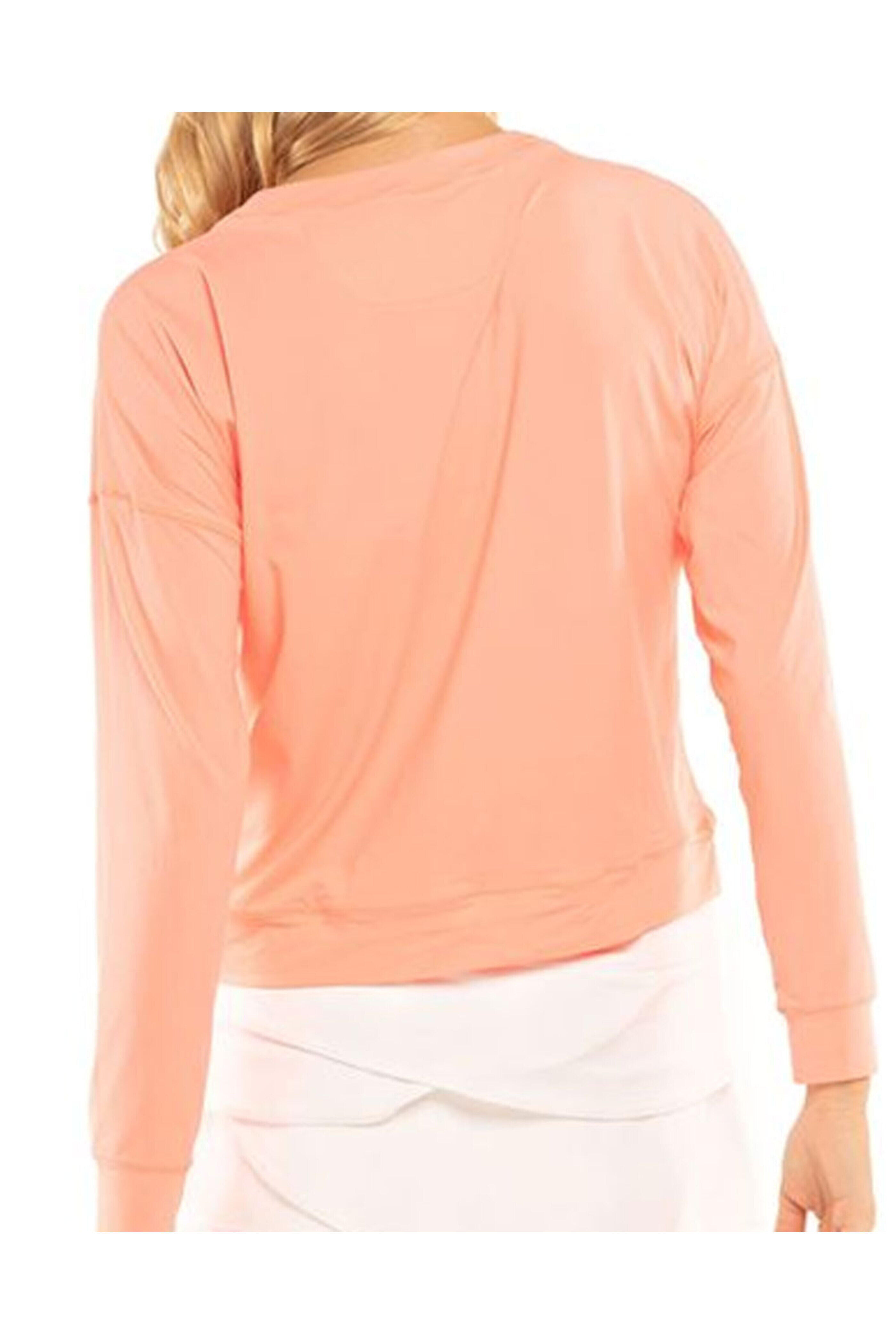Singer Capital Portfolio - Peach Glow Hype Long Sleeve Top