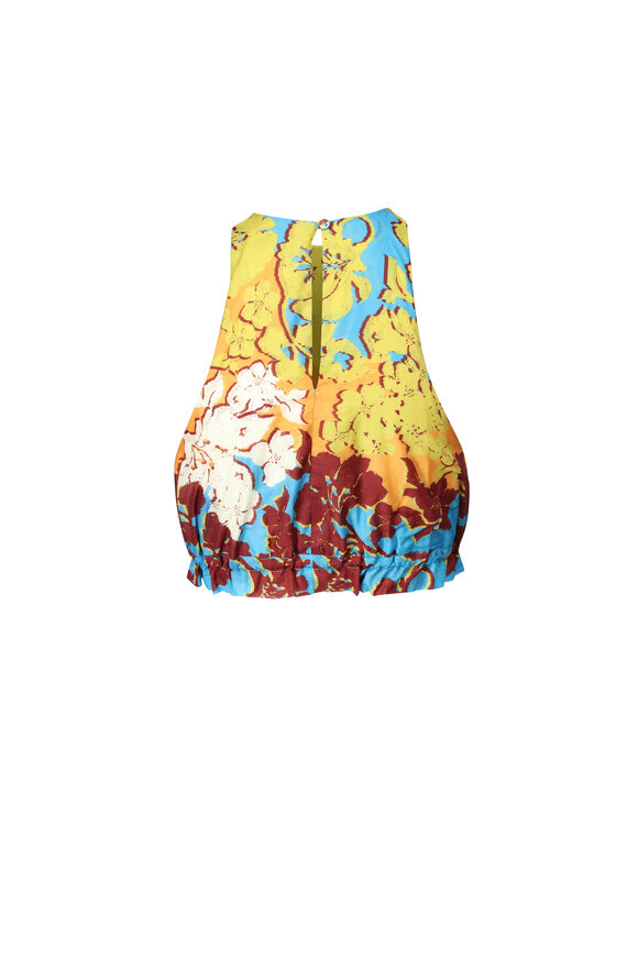 Alémais Splice Printed Cropped Tank - view 2