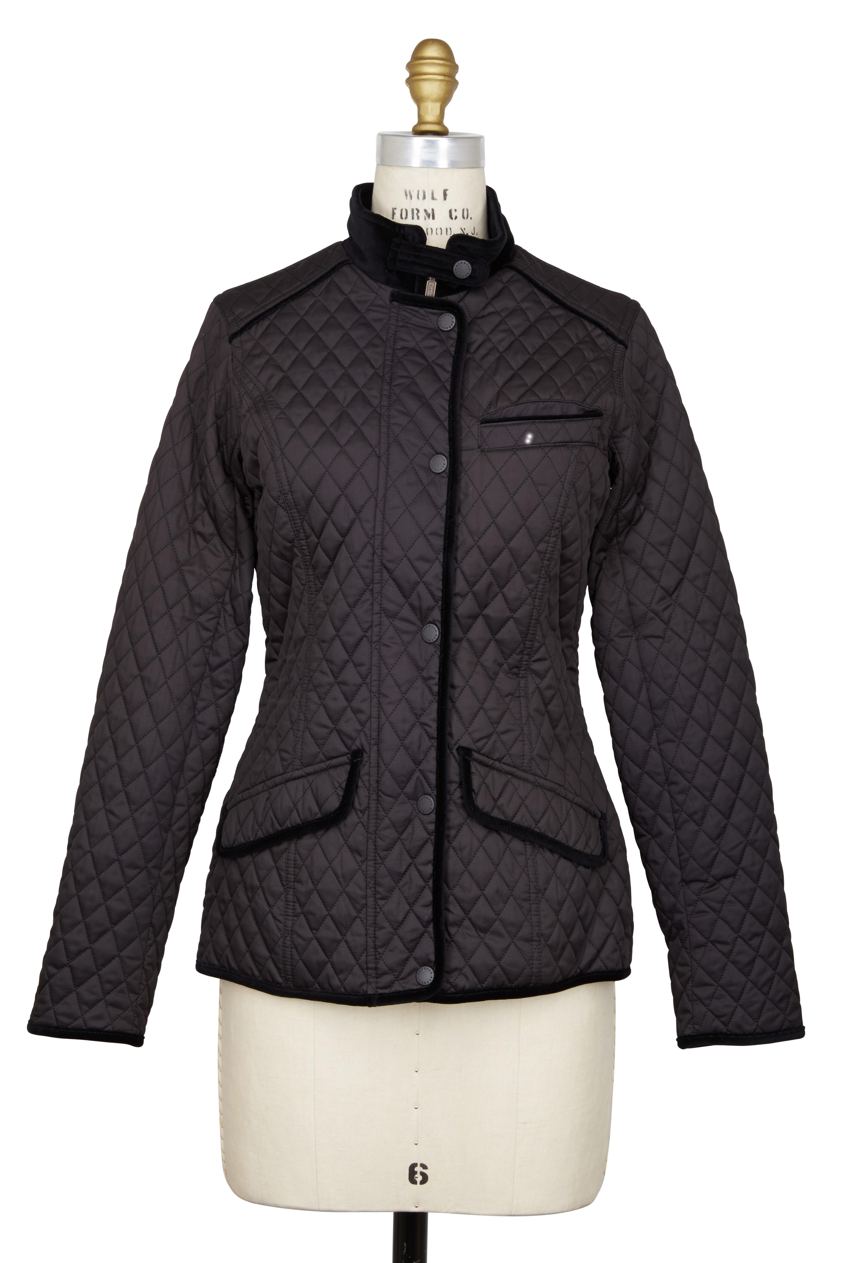 Barbour - Passade Black Quilted Jacket