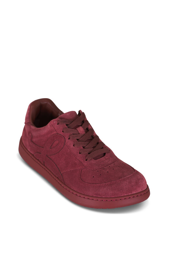 Loewe Jambo Burnt Red Suede Sneaker