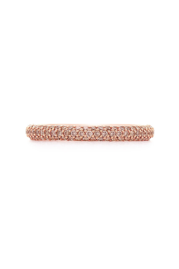 Kwiat - Moonlight Pink Gold & Brown Diamond Ring