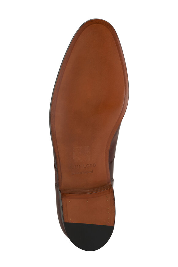 John Lobb - Tauton Brown Leather Dress Shoe