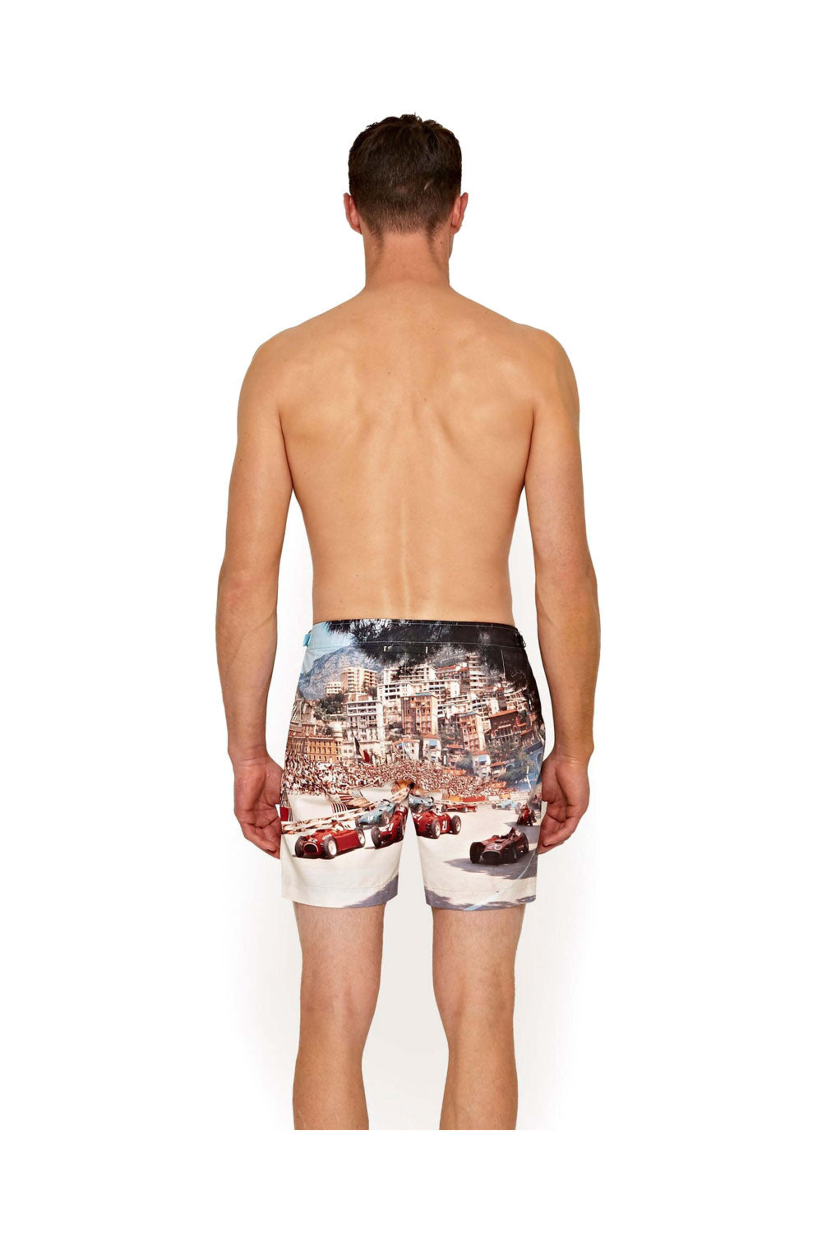 Orlebar Brown - Start Your Engines Mid-Length Bulldog Swim Shorts