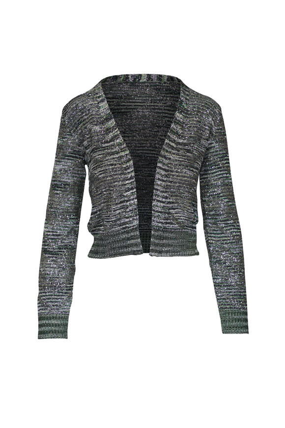 Missoni Black & Olive Sequin Cardigan