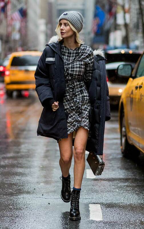 winter coat street style