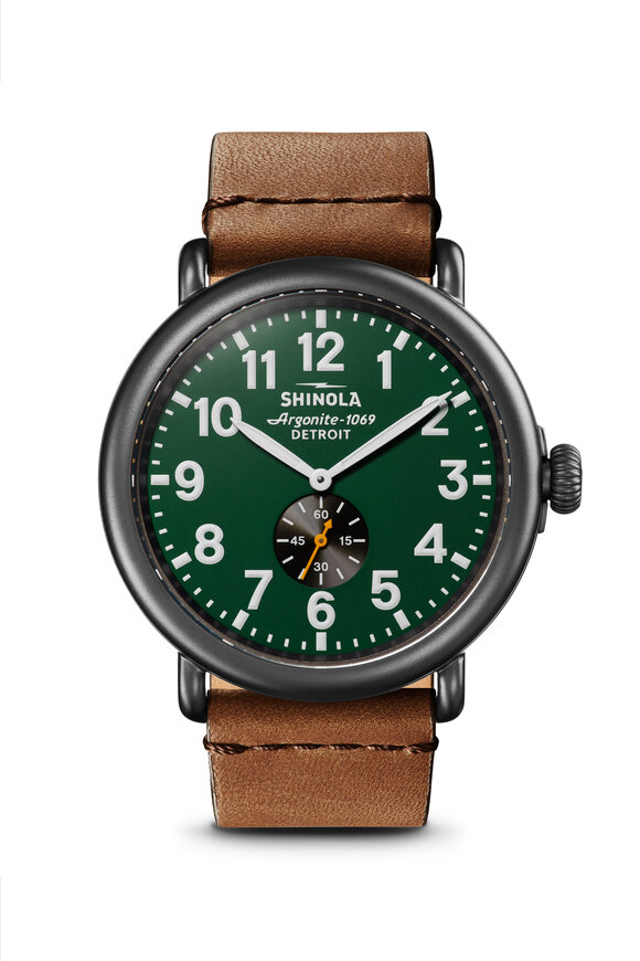 Shinola The Runwell Green Watch, 47mm