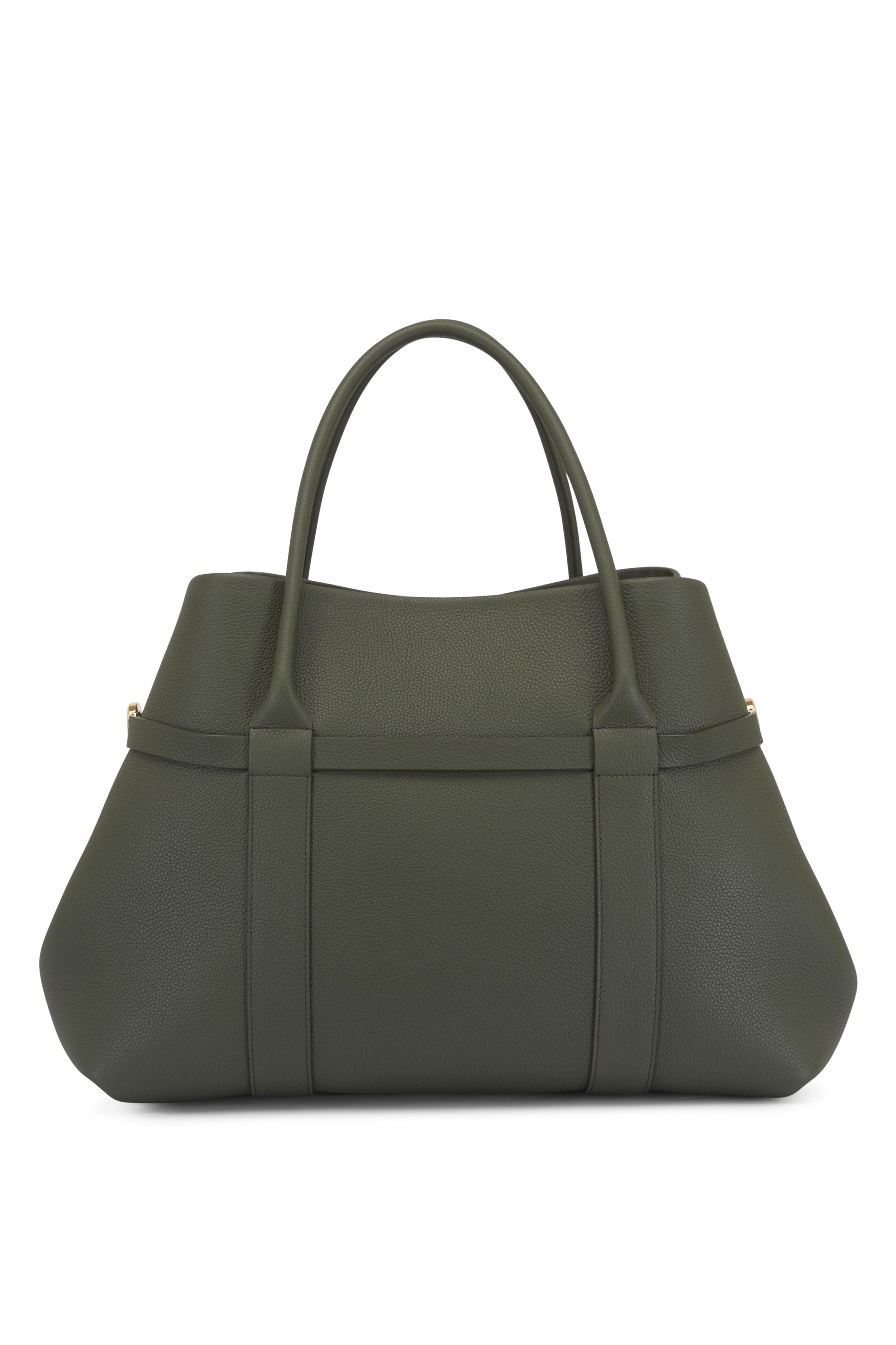 Loro Piana - Large Ghiera Ribbon Green & Sun Gold Tote