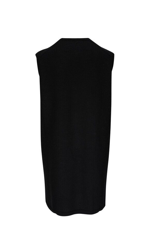 Lafayette 148 New York - Black Boiled Wool Vest