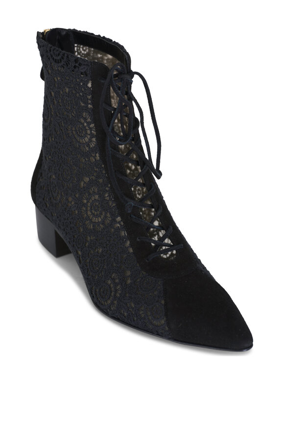 Arteana - Venezia Black Lace Boot, 30mm