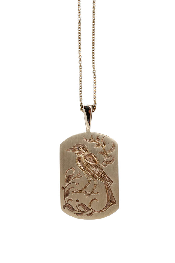 Castro Smith Bird Pendant Necklace - view 2
