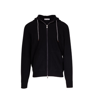 ブルゾン BRUNELLO CUCINELLI Two-material sweatshirt Double cloth sweatshirt for Man in Pearl Grey | Brunello