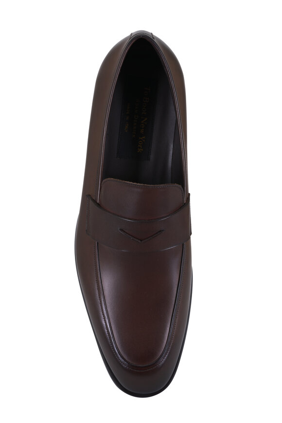 To Boot New York Jagger Brown Leather Dress Shoe - view 3