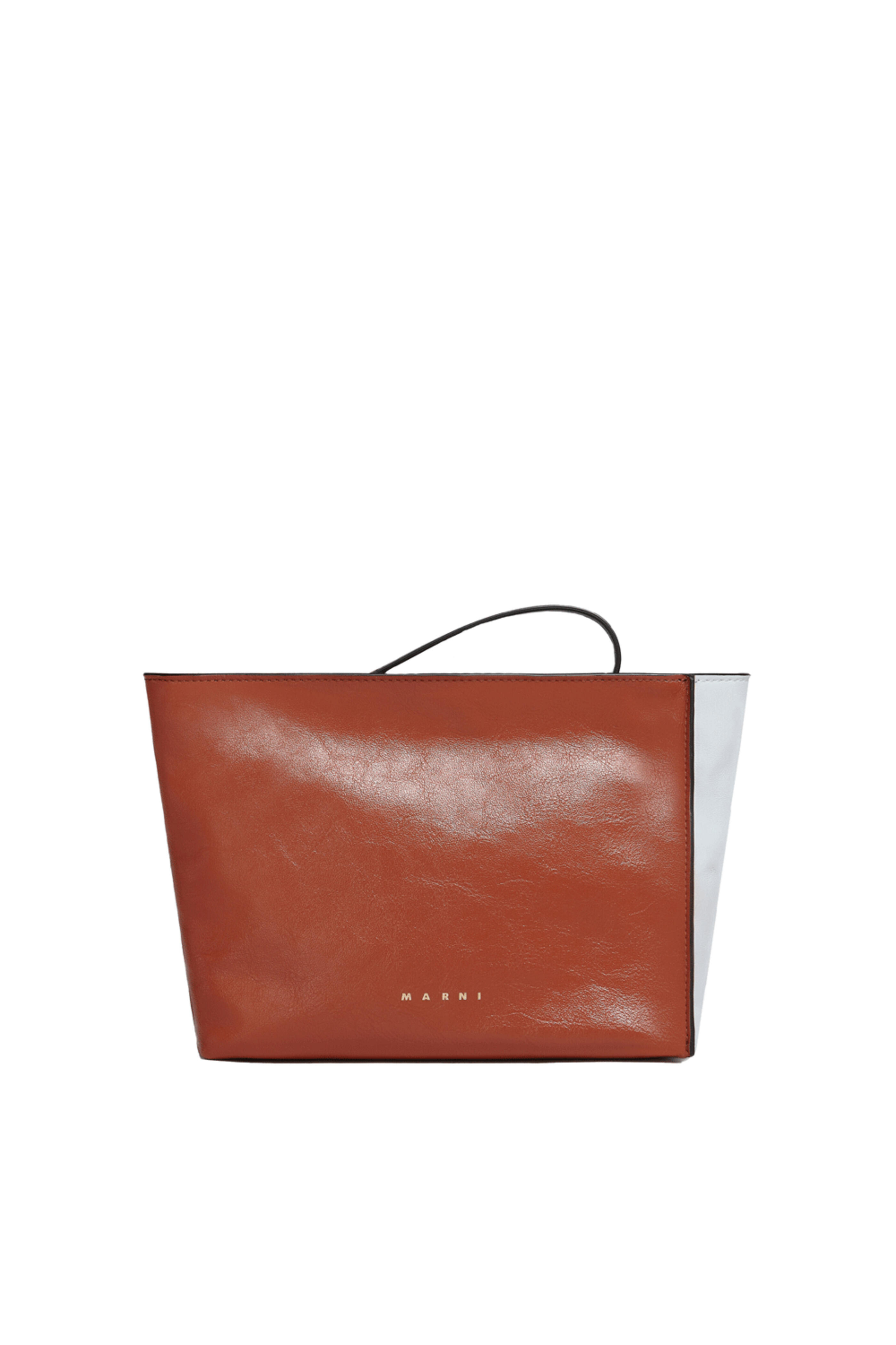 Marni - Museo Soft Clutch in Tan